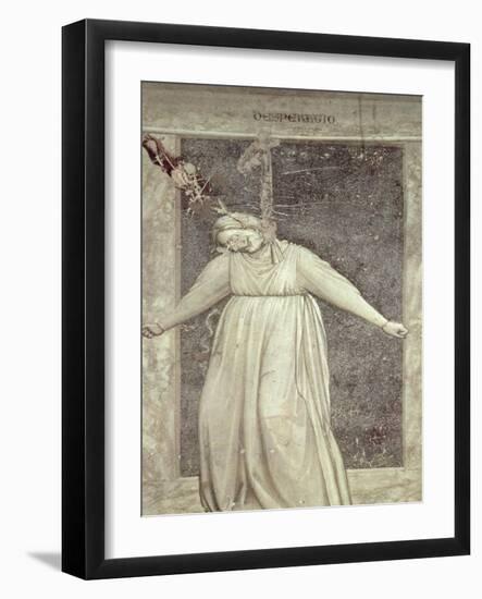 Desperation, circa 1305-Giotto di Bondone-Framed Giclee Print