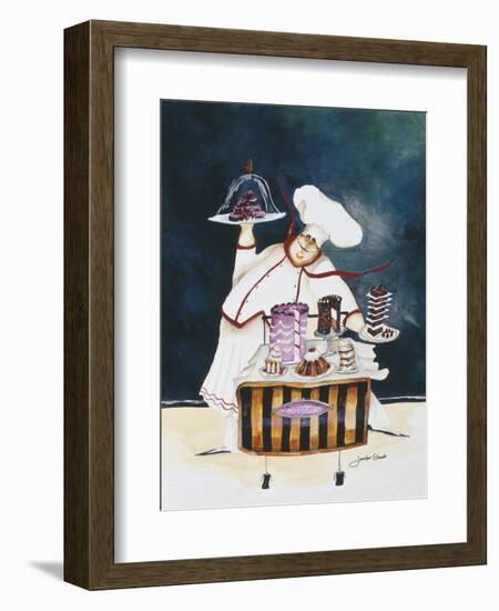 Dessert Chef-Jennifer Garant-Framed Giclee Print