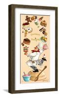 Dessert Delights-Janet Kruskamp-Framed Art Print