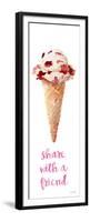 Dessert Ice Cream II-Lanie Loreth-Framed Premium Giclee Print