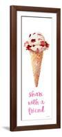 Dessert Ice Cream II-Lanie Loreth-Framed Premium Giclee Print