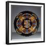 Dessert Plate, Neo-Egyptian Style, Porcelain, France, 1867-null-Framed Giclee Print