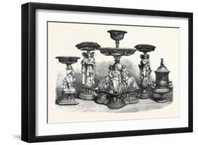 Dessert Service for the Prince of Wales 1866-null-Framed Giclee Print