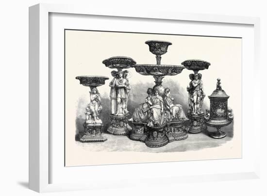 Dessert Service for the Prince of Wales 1866-null-Framed Giclee Print