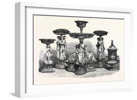 Dessert Service for the Prince of Wales 1866-null-Framed Giclee Print