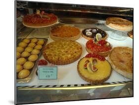 Desserts in Patisserie Window, Paris, France-Lisa S. Engelbrecht-Mounted Premium Photographic Print