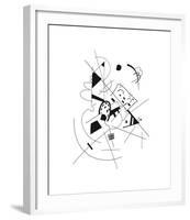 Dessin, 1918-Wassily Kandinsky-Framed Premium Giclee Print