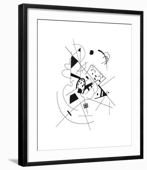 Dessin, 1918-Wassily Kandinsky-Framed Premium Giclee Print