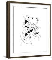 Dessin, 1918-Wassily Kandinsky-Framed Premium Giclee Print