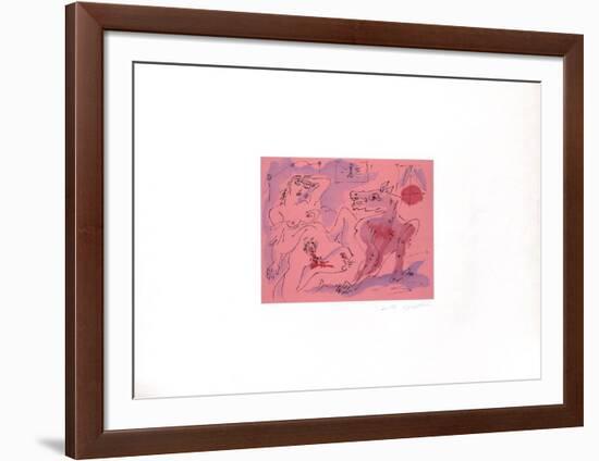 Dessin Érotique IV-André Masson-Framed Premium Edition