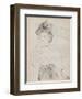 Dessins : femme à mi-corps-Henri de Toulouse-Lautrec-Framed Collectable Print
