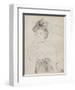 Dessins : femme à mi-corps-Henri de Toulouse-Lautrec-Framed Collectable Print