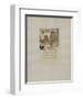 Dessins : La fille Elisa III-Henri de Toulouse-Lautrec-Framed Collectable Print