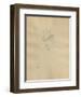 Dessins : Tête d'homme-Henri de Toulouse-Lautrec-Framed Collectable Print