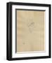 Dessins : Tête d'homme-Henri de Toulouse-Lautrec-Framed Collectable Print