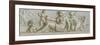 Dessus de porte de Sauvage : Baccantes 2-Piat Joseph Sauvage-Framed Giclee Print