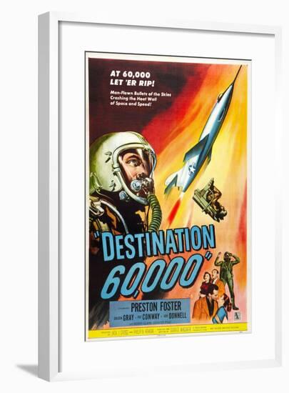 Destination 60,000-null-Framed Art Print