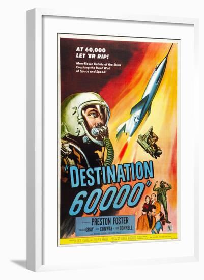 Destination 60,000-null-Framed Art Print