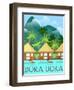Destination Bora Bora-The Trainyard Cooperative-Framed Giclee Print