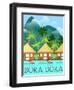 Destination Bora Bora-The Trainyard Cooperative-Framed Giclee Print