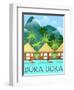 Destination Bora Bora-The Trainyard Cooperative-Framed Giclee Print