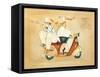 Destination France-Jennifer Garant-Framed Stretched Canvas