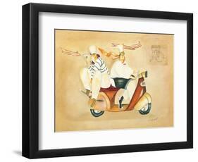 Destination France-Jennifer Garant-Framed Giclee Print