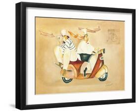 Destination France-Jennifer Garant-Framed Giclee Print