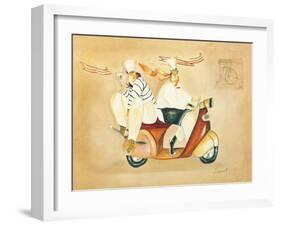 Destination France-Jennifer Garant-Framed Giclee Print