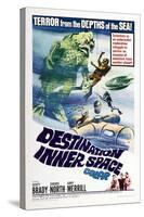 Destination Inner Space, US poster, Scott Brady, Sheree North, Gary Merrill, 1966-null-Stretched Canvas
