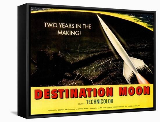 Destination Moon, 1950-null-Framed Stretched Canvas