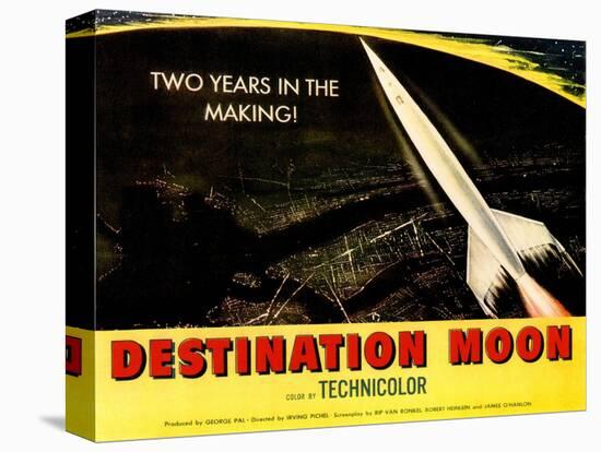 Destination Moon, 1950-null-Stretched Canvas