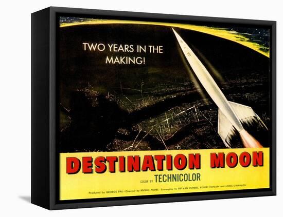 Destination Moon, 1950-null-Framed Stretched Canvas