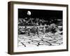 Destination Moon, Astronauts Explore The Lunar Terrain, 1950-null-Framed Photo