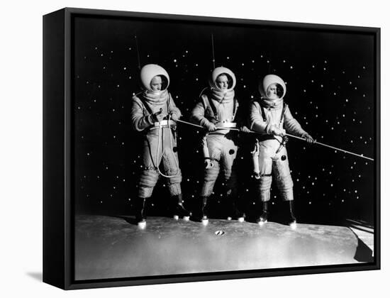 Destination Moon, Dick Wesson, John Archer, Warner Anderson, 1950-null-Framed Stretched Canvas