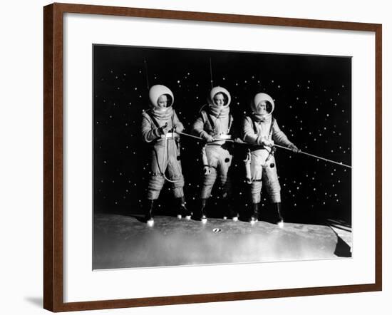 Destination Moon, Dick Wesson, John Archer, Warner Anderson, 1950-null-Framed Photo