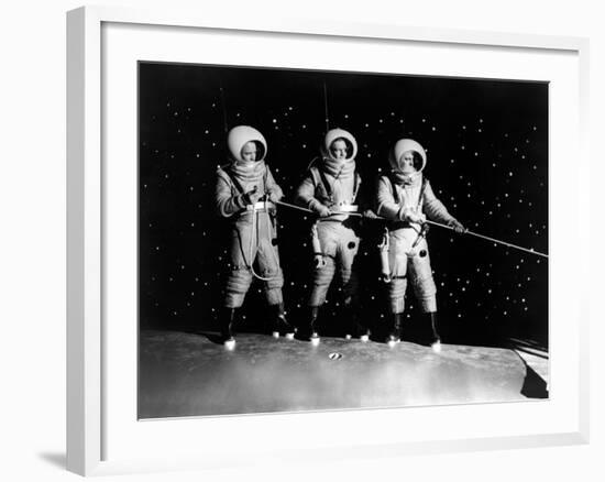 Destination Moon, Dick Wesson, John Archer, Warner Anderson, 1950-null-Framed Photo