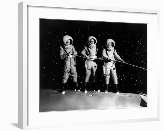 Destination Moon, Dick Wesson, John Archer, Warner Anderson, 1950-null-Framed Photo