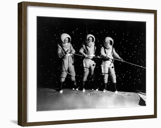 Destination Moon, Dick Wesson, John Archer, Warner Anderson, 1950-null-Framed Photo