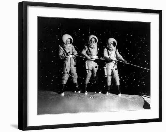 Destination Moon, Dick Wesson, John Archer, Warner Anderson, 1950-null-Framed Photo