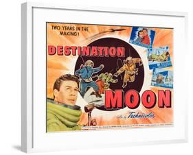 Destination Moon, John Archer, 1950-null-Framed Photo