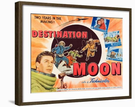 Destination Moon, John Archer, 1950-null-Framed Photo