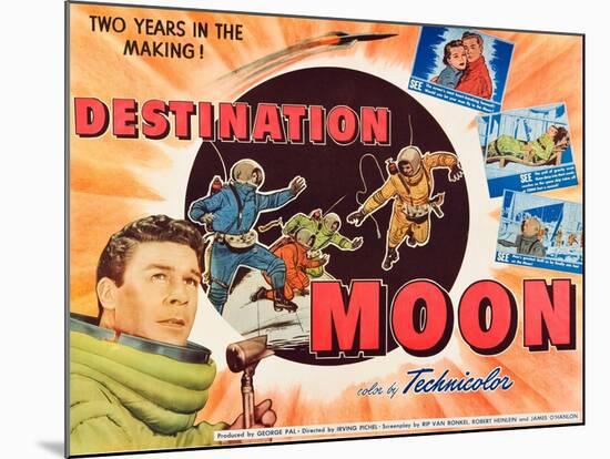 Destination Moon, John Archer, 1950-null-Mounted Photo