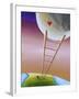 Destination Moon-Cindy Thornton-Framed Giclee Print