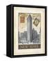 Destination New York-Tina Chaden-Framed Stretched Canvas