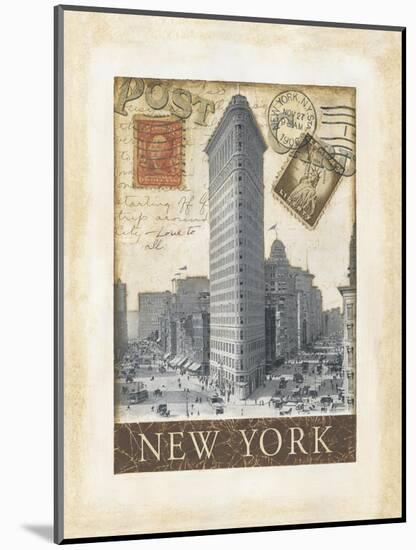 Destination New York-Tina Chaden-Mounted Art Print