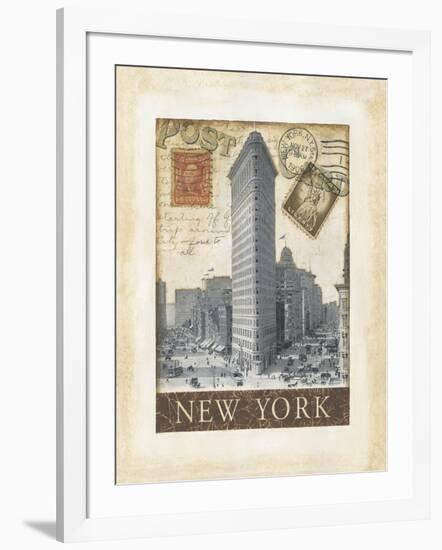 Destination New York-Tina Chaden-Framed Art Print