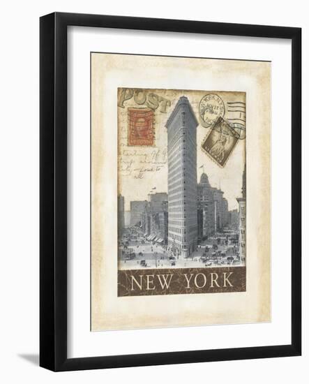 Destination New York-Tina Chaden-Framed Art Print