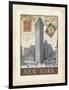 Destination New York-Tina Chaden-Framed Art Print