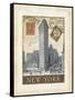 Destination New York-Tina Chaden-Framed Stretched Canvas